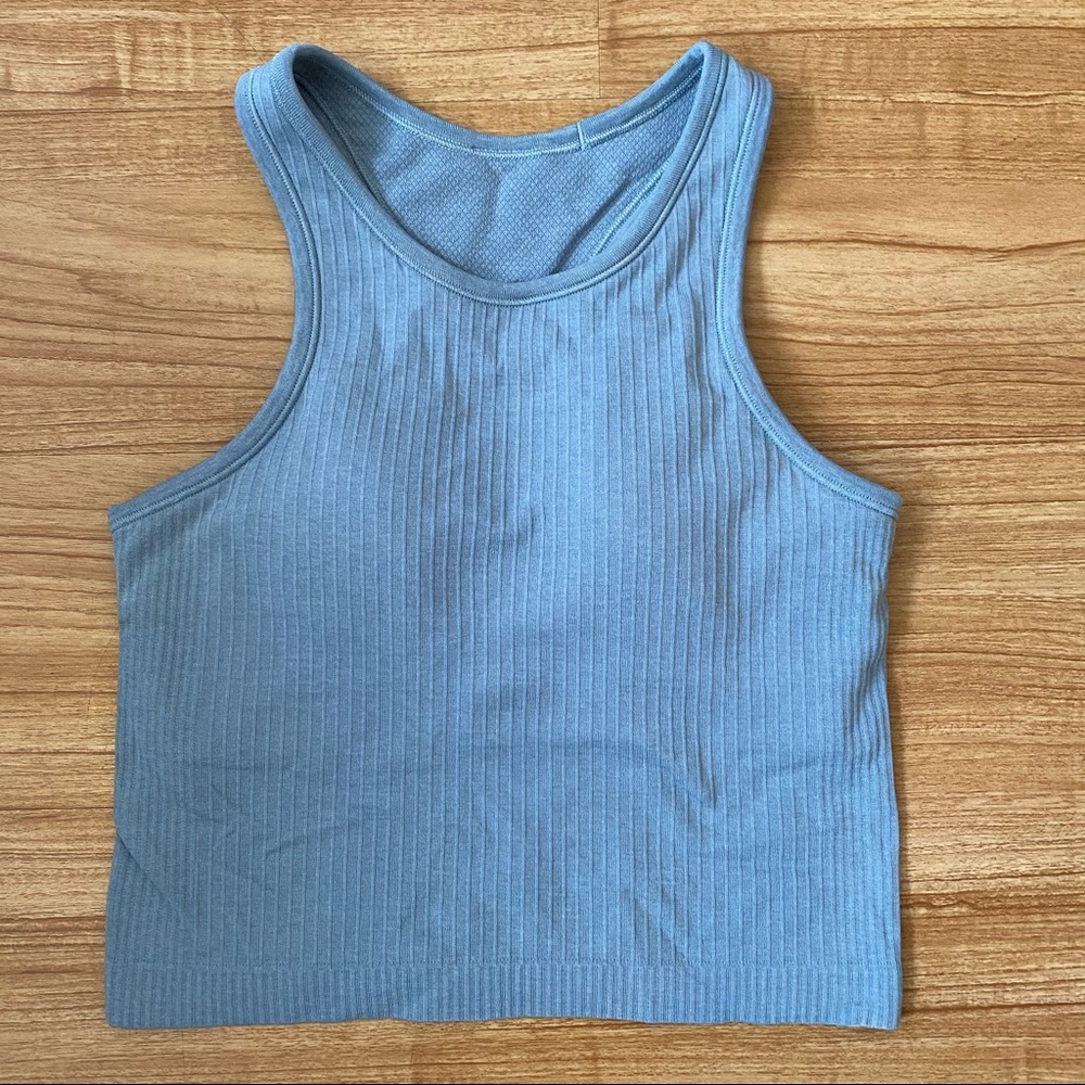 lululemon Ebb to Street Racerback Crop Tank